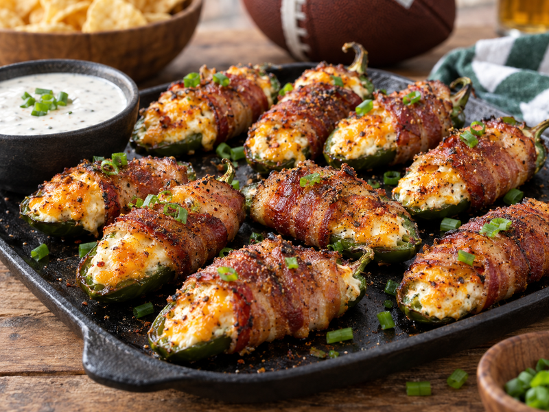 Smoked Jalapeño Poppers with the Brunk Starter Trio