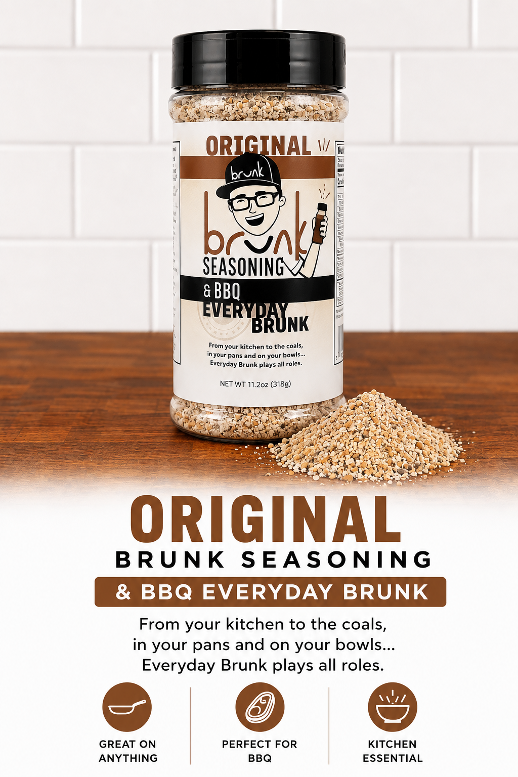 Everyday Brunk Original All Purpose Seasoning Blend (11.2 oz)